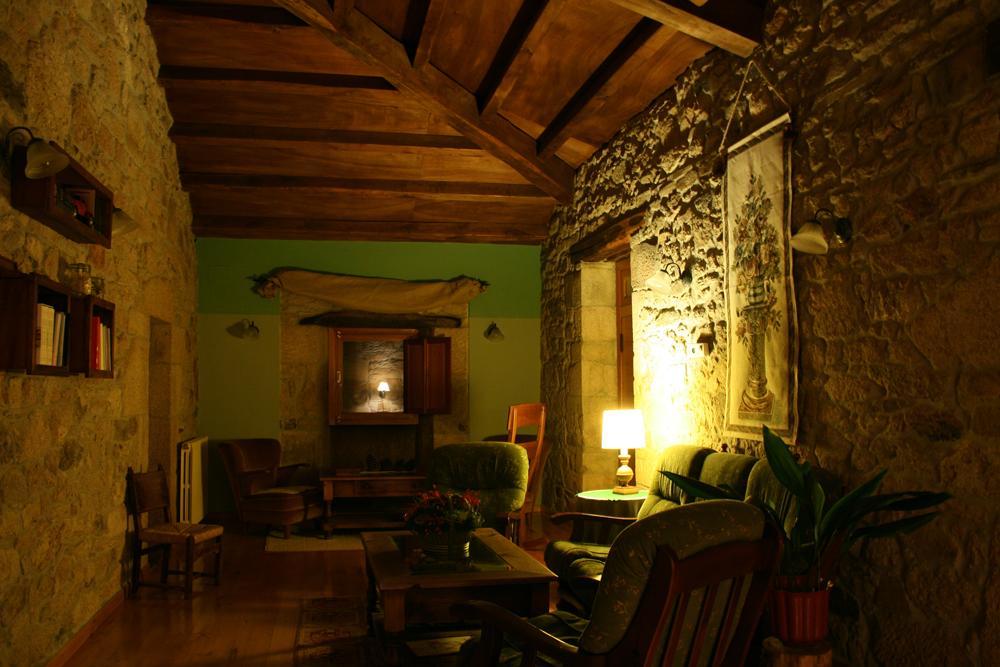 Rectoral De Goian Pension Sarria Buitenkant foto