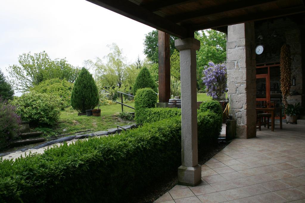 Rectoral De Goian Pension Sarria Buitenkant foto